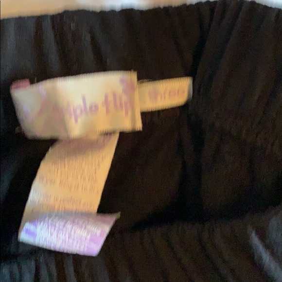Triple Flip black sweat pants size 3 - Picture 5 of 5